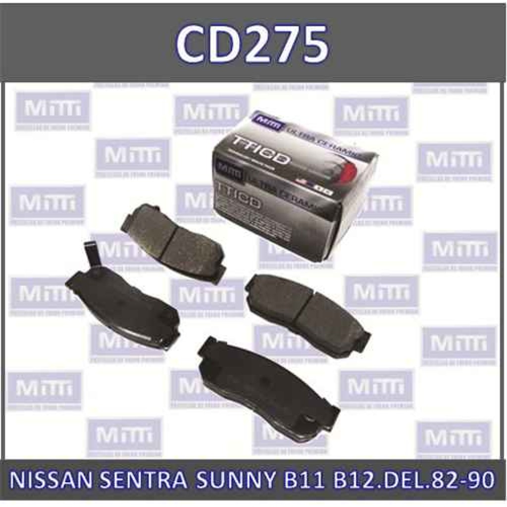 Felcas Pastillas Frenos Delanteras Ceramica Nissan Sentra B11 B12