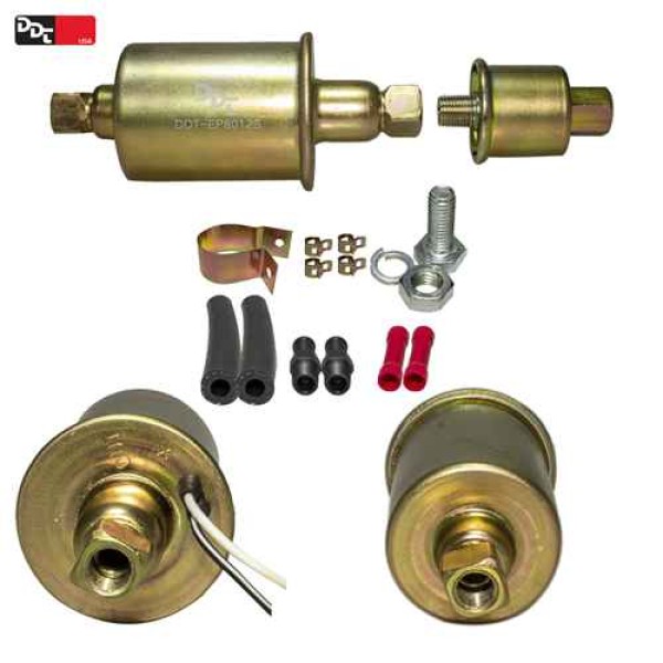 BOMBA GASOLINA ELECTRICA UNIVERSAL EXTERNA (KIT) 12V TIPO REDONDO/BOTELLA (5-9PSI, 30G/H) - E8012S BOMBA GASOLINA ELECTRICA UNIVERSAL EXTERNA (KIT) 12V TIPO REDONDO/BOTELLA (5-9PSI, 30G/H) - E8012S