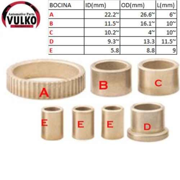 BOCINAS ARRANQUE FORD TRITON FORTALEZA MEXICANO, GM SILVERADO YUKON MALIBU SISTEMA DELCO PG260G KIT(7 PZAS) - VK-6797 BOCINAS ARRANQUE FORD TRITON FORTALEZA MEXICANO, GM SILVERADO YUKON MALIBU SISTEMA DELCO PG260G KIT(7 PZAS) - VK-6797