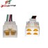 CONECTOR UNIVERSAL 4 VIAS KIT MACHO HEMBRA CUADRADO 4 PINES