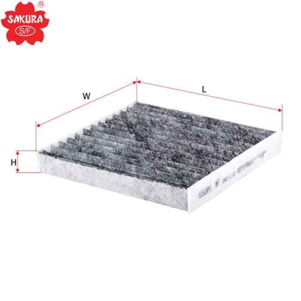 FILTRO A/C CARBON ACTIVADO TOYOTA HILUX VIGO 014520-2650 FORTUNER COROLLA - CAC1112 FILTRO A/C CARBON ACTIVADO TOYOTA HILUX VIGO 014520-2650 FORTUNER COROLLA - CAC1112
