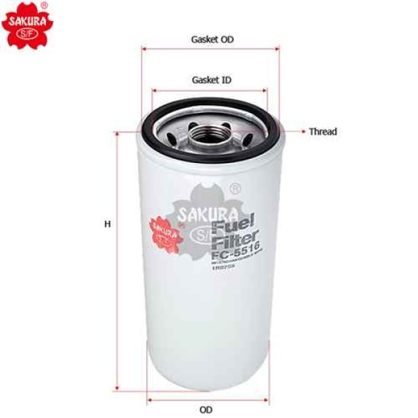 FILTRO COMBUSTIBLE CATERPILLAR C9 1R0759 - FC5516 FILTRO COMBUSTIBLE CATERPILLAR C9 1R0759 - FC5516