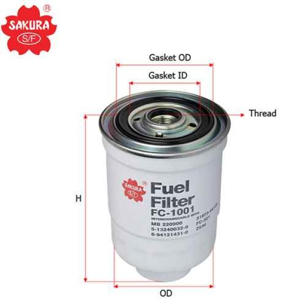 FILTRO COMBUSTIBLE FP941F FF5160 PS4886 FP-941F FMF-1409 DIESEL. HYUNDAI.GRACE.GALOPER MITSUB STAREX MONTERO PORTER NK - FC1001 FILTRO COMBUSTIBLE FP941F FF5160 PS4886 FP-941F FMF-1409 DIESEL. HYUNDAI.GRACE.GALOPER MITSUB STAREX MONTERO PORTER NK - FC1001