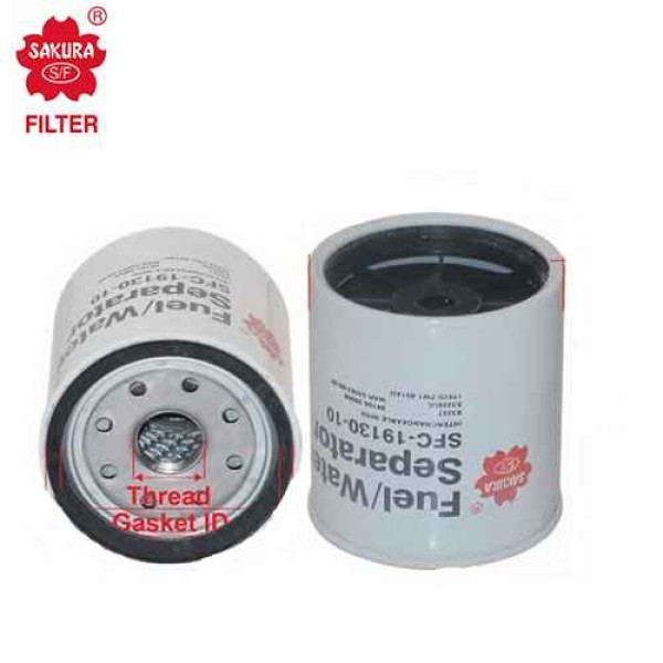 FILTRO SEPARADOR AGUA JEEP CHEROKEE 2.5L DIESEL (H1=102mm, OD1=93mm) - SFC1913010 FILTRO SEPARADOR AGUA JEEP CHEROKEE 2.5L DIESEL (H1=102mm, OD1=93mm) - SFC1913010