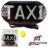 AVISO TAXI LED AMARILLO CON CHUPON