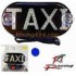 AVISO TAXI LED AZUL CON CHUPON