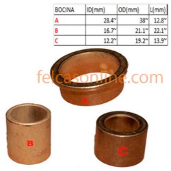 BOCINA KIT ARR LUCAS FORD 3000 5000 LAN