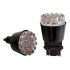 BOMBILLOS 2 CONTACTO MODERNO12LED AMBAR
