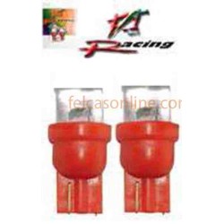 BOMBILLOS MUELITA LED ROJO PAR