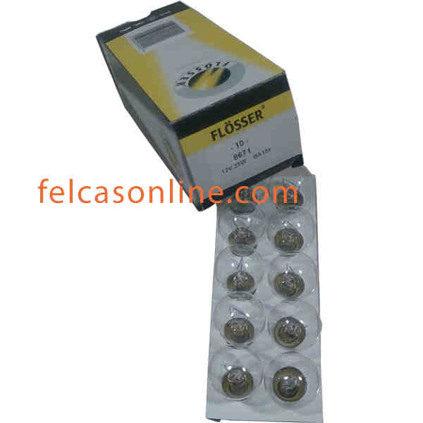 BOMBILLOS FLOSSER 1 CONTACTO 12V - 8671