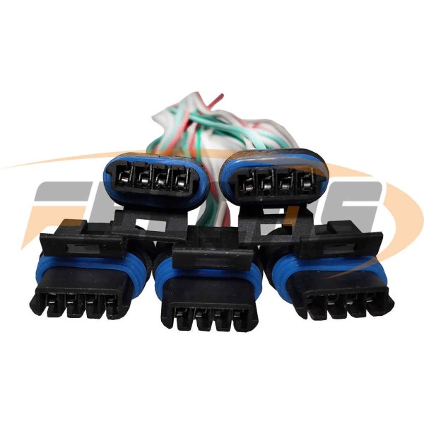 CONECTOR BOBINA CORSA MODULO TBI 4 PINE