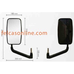 ESPEJO RETROVISOR MERCEDES BENZ 709 912