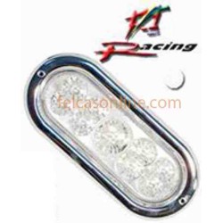 FARO EMPOTRAR OVALADO GRANDE CROMADO