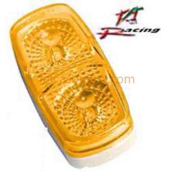 FARO ESQUINERO BLISTER AMBAR 2 LED