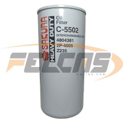 FILTRO ACEITE CATERPILLAR 2P4005 1R0716