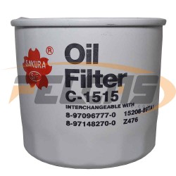 FILTRO ACEITE ISUZU NKR NPR CON TURBO