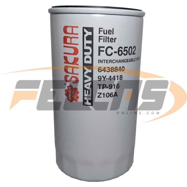 FILTRO GAS SECUNDARIO MOTORES DETROIT - FC6502=P556916=33120