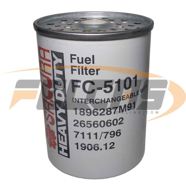 FILTRO GASOIL MASSEY FERGUSON JCB VENIRA - FC5101=P556287=33196