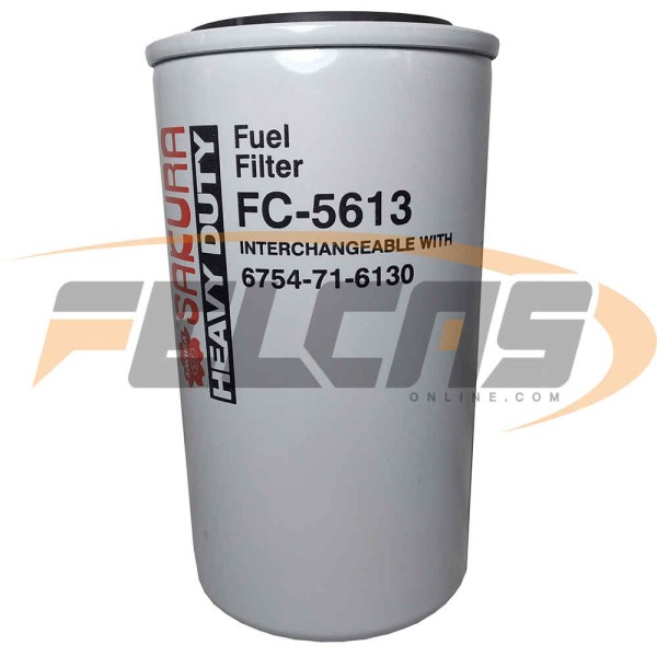 FILTRO GAS HITACHI KOMATSU DOOSAN - FC5613=P550881=33956