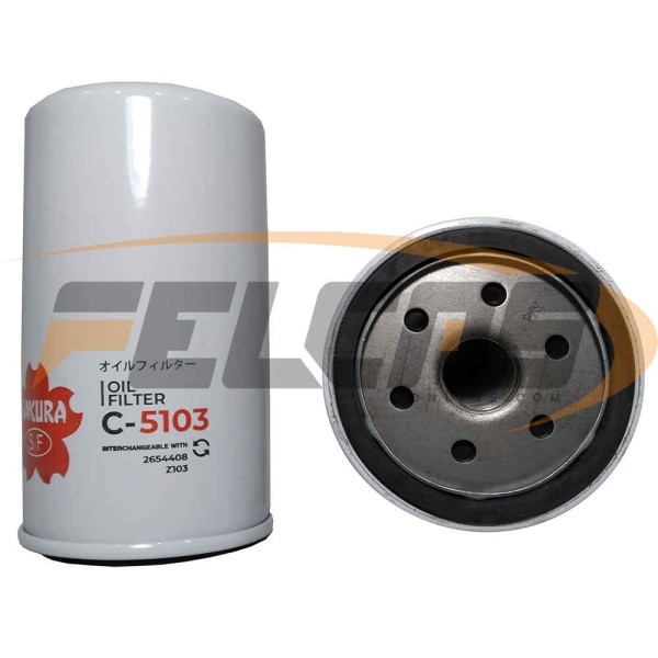 FILTRO ACEITE FLEETGUARD PERKINGS - C-5103=554408=51460