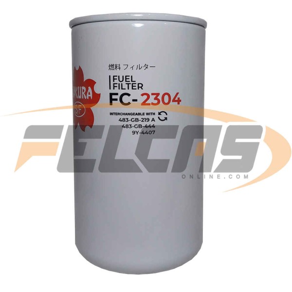 FILTRO COMBUSTIBLE SECUNDARIO MACK - FC-2304=550219=33219