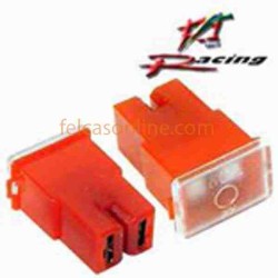 FUSIBLE ASIATICO HEMBRA P CORTA ROJO