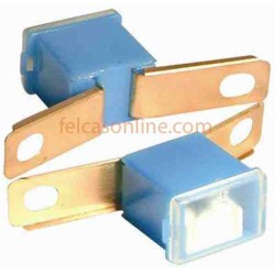 FUSIBLE ASIATICO MACHO ABIERTO LARG AZUL