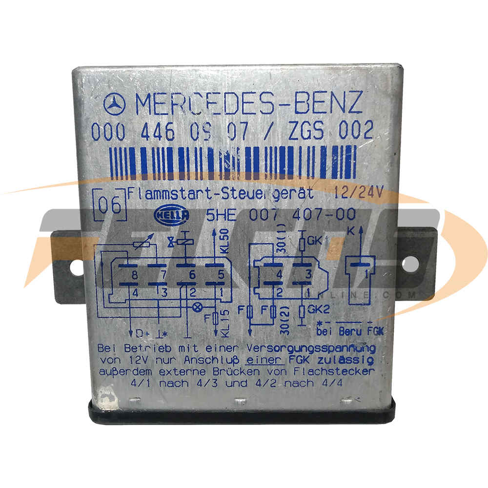Zgs 004 Felcas | ⚡Unidad Control Mercedes Benz 12/24 - 0004460907/ZGS002