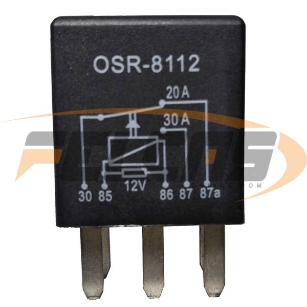 RELEX MINI 12V 5P AGUJA 30 20A - OSR-8112