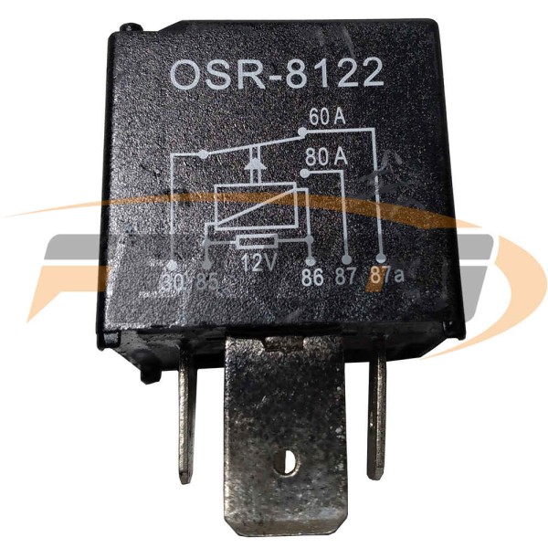 RELEX AUX 12V 5P 80 60A DOBLE ACCION - OSR-8122